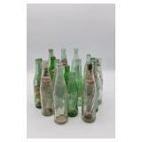 18 Glass Soda Bottles