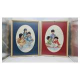 2 Linda Avey Native American Watercolor Prints