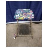 Skydog Multi Color Cushioned Stool