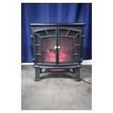 Black Electric Fireplace Stove