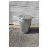 Metal Trash Can