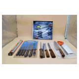 Various Kitchen Knives
