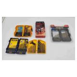 Dewalt, Craftsman, and Irwin Drill Bit Sets NIB