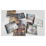 Box Of Various CDs & CD Carrier