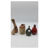 4 Decorative Vases