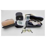 Eye Glasses & Blood Pressure Monitor & Misc