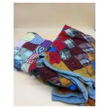 Machine Quilt and Quilt Top