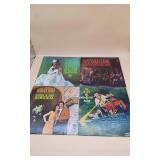 Box of Vinyl Records