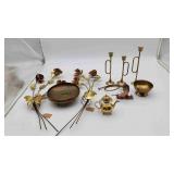 Brass and Copper Decor Items