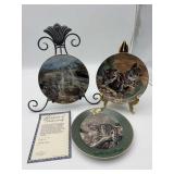 3 "Charles Frace" Inspierd Plates