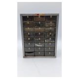 Wall Mounted Small Parts Drawer Organizer