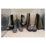 2 Pairs of Fishing Hip Waders