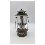 Green Coleman Double Mantle LIquid Fuel Lantern