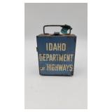 Idaho Department Of Highways Metal First Aid Kit
