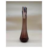 Amethyst Purple Swang Vase