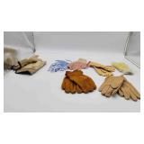 Various PAirs of Gardening Gloves