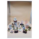 Various Glass and Ceramic Trinkets