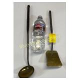 Copper / brass ladle & spatula