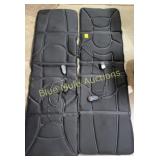2 heated, vibrating portable seat or bed pads