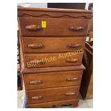 Chest on chest m-51'tall,18ï¿½deep,30ï¿½across