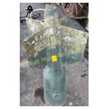 Old military shell-43'tall