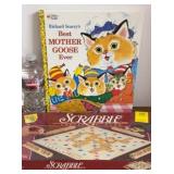 Scrabble & Best Mother Goose Ever book