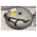 Streetcar Bell salvaged by W.B. Bollen from Oregon