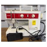 Brother sewing machine w/cord & foot pedal