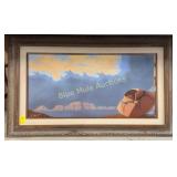 Gary D. Cook on canvas 46x28-Sedona Painting