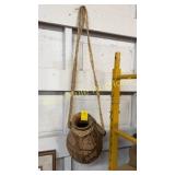 Pottery hanging water jug