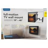 In box full motion TV wall mount 19' to 40ï¿½
