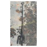 Hand forged Iron fork-57'long
