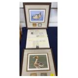 Fulvous Whistling Duck pint w/stamp by Burton E.