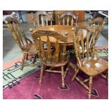 Rd pedestal table-31ï¿½tall,42ï¿½diameter, 6 chairs &