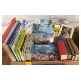 Kids books, puzzles, colored pencils & color book
