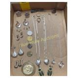 Jewelry Sterling / 925-necklaces, earrings, tie