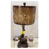 Resin Bear lamp