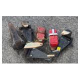 Slide in camper tie downs, flares