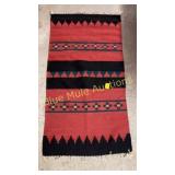 Contemporary wool rug 57x30