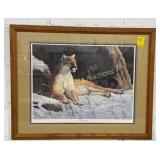 Tom Mansanarez signed AP 'Ever Watchful ï¿½ 28/50-