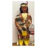 Vintage plastic painted face Skookum doll