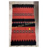 Contemporary wool rug 57x30