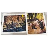 Signed prints by Oleg Stavrowsky-Trouble 54/3000