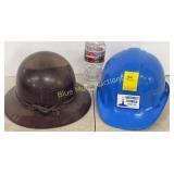 Safari style hat and safety helmet