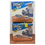 2 new Ziploc space bags