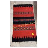 Contemporary wool rug 57x30