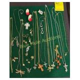 Crosses necklaces, earrings & Black Hills Gold