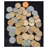 50 Wheat Pennies