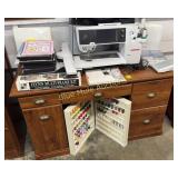 Bernina 830 w/thread, books, CD-Roms, manuals &