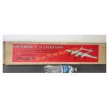 In box Lockheed P-38 lightning plane-Sterling